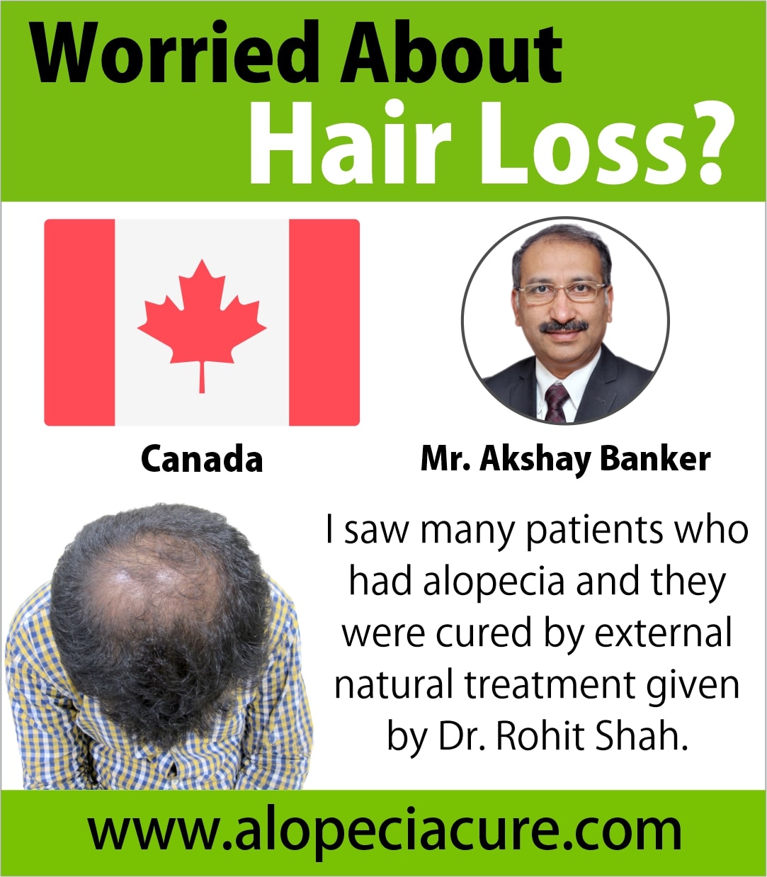 Dr. Akshay Banker - Canada Support Center Head
